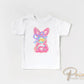 Easter DTF Transfers, Ready to Press, T-shirt Transfers, Heat Transfer, Direct to Film, Spring, Girly, Coquette, Brushstroke Easter Bunny