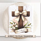 Easter DTF Transfer, Ready to Press, T-shirt Transfer, Heat Transfer, Direct to Film, Bible, Christian, Religious, Jesus, Watercolor Cross