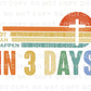 Easter DTF Transfer, Ready to Press, T-shirt Transfer, Heat Transfer, Direct to Film, Bible, Christian, Jesus, A Lot Can Happen in 3 Days