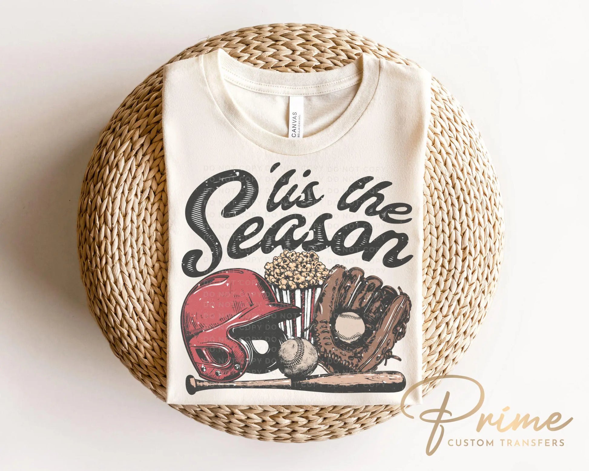 Baseball DTF Transfer, Ready to Press, T-shirt Transfers, Heat Transfer, Direct to Film, Game Day, Sports Mom Apparel, Retro Style Baseball