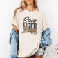 Easy Tiger DTF Transfer, Ready to Press, T-shirt Transfer, Heat Transfer, Direct to Film, Retro Style, Trendy Funny Quote with Tiger Graphic