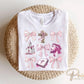 Easter DTF Transfer, Ready to Press, T-shirt Transfer, Heat Transfer, Direct to Film, Bible, Christian, Coquette Bow, Church, Collage, Jesus