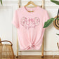 Christian DTF Transfer, Ready to Press, T-shirt Transfer, Heat Transfer, Direct to Film, Prayer, Jesus, Faith, Pink Bow Coquette God is Good