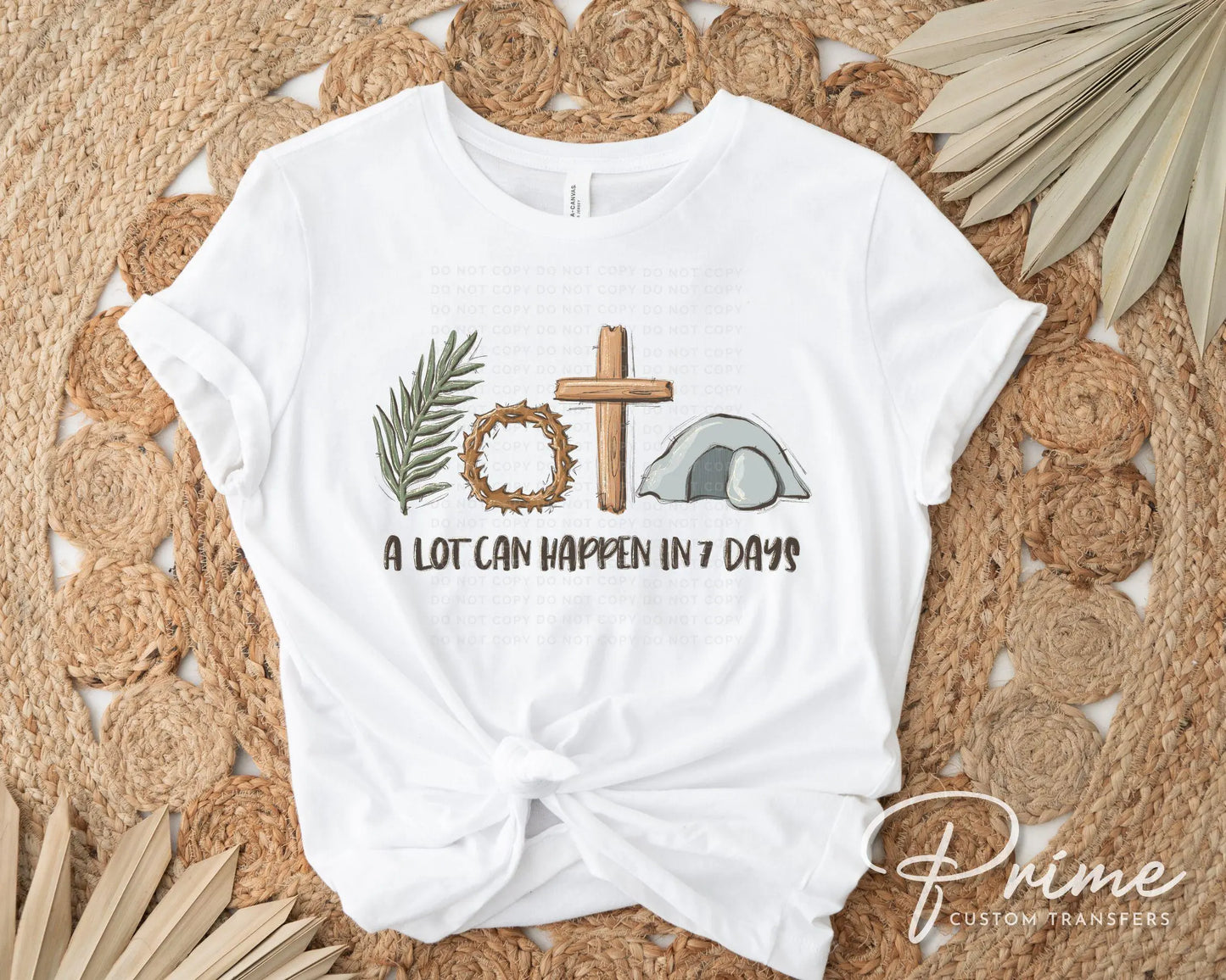 Easter DTF Transfers, Ready to Press, T-shirt Transfers, Heat Transfer, Direct to Film, Christian, Jesus, Bible, A Lot Can Happen in 3 Days