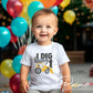 Birthday Boy DTF Transfers, Ready to Press, T-shirt Transfers, Heat Transfer, Direct to Film, First Birthday Party, Tractor, I Dig Being 1