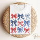 4th of July DTF Transfers, Sublimation, T-shirt Transfers, Heat Transfer, Direct to Film, Memorial Day, Coquette Bows, Red White, Blue