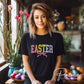 Easter DTF Transfer, Ready to Press, T-shirt Transfer, Heat Transfer, Direct to Film, Easter Shirt, Faux Embroidery Easter Coquette Bow