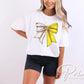 Baseball DTF Transfer, Ready to Press, T-shirt Transfer, Heat Transfer, Direct to Film, Sport Mom, Game Day, Coquette, Baseball Softball Bow