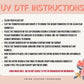 UV DTF 16oz Libbey Cup Wrap Sticker, Ready To Apply, Direct to Film, Wrap, Summer, Glass Can, Permanent, Summer, Cute, Pink Flamingo Float