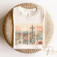 Easter DTF Transfer, Ready to Press, T-shirt Transfer, Heat Transfer, Direct to Film, Bible, Christian, Religious, Jesus, Watercolor Cross