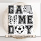 Soccer Mom DTF Transfer, Ready to Press, T-shirt Transfers, Heat Transfer, Direct to Film, Cold Peel, Sports Mom, Girly, Coquette Soccer Bow