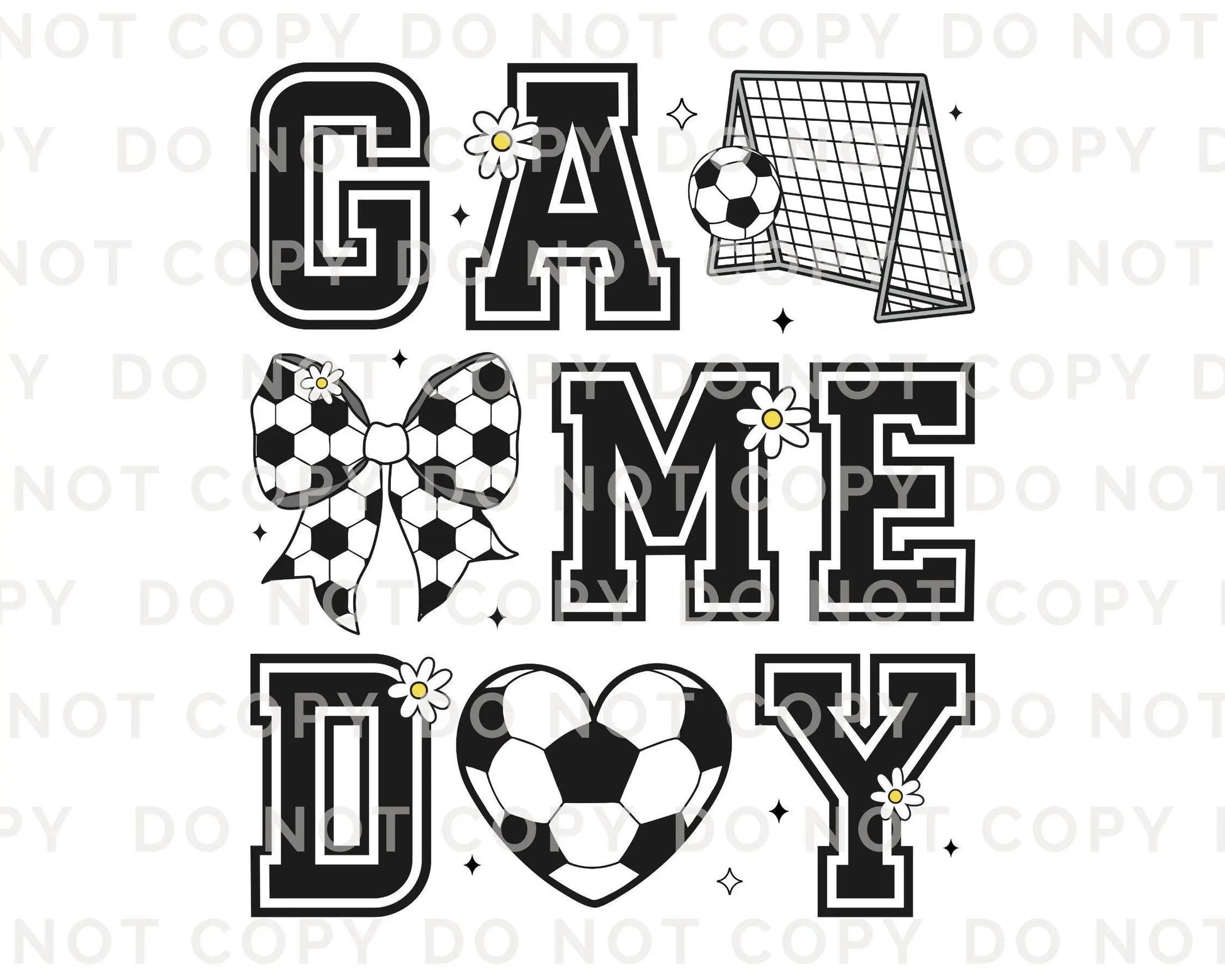 Soccer Mom DTF Transfer, Ready to Press, T-shirt Transfers, Heat Transfer, Direct to Film, Cold Peel, Sports Mom, Girly, Coquette Soccer Bow