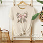 It Is Well With My Soul Bow DTF Transfer, Ready to Press, T-shirt Transfer, Heat Transfer, Direct to Film, Jesus, Coquette Leopard Print Bow
