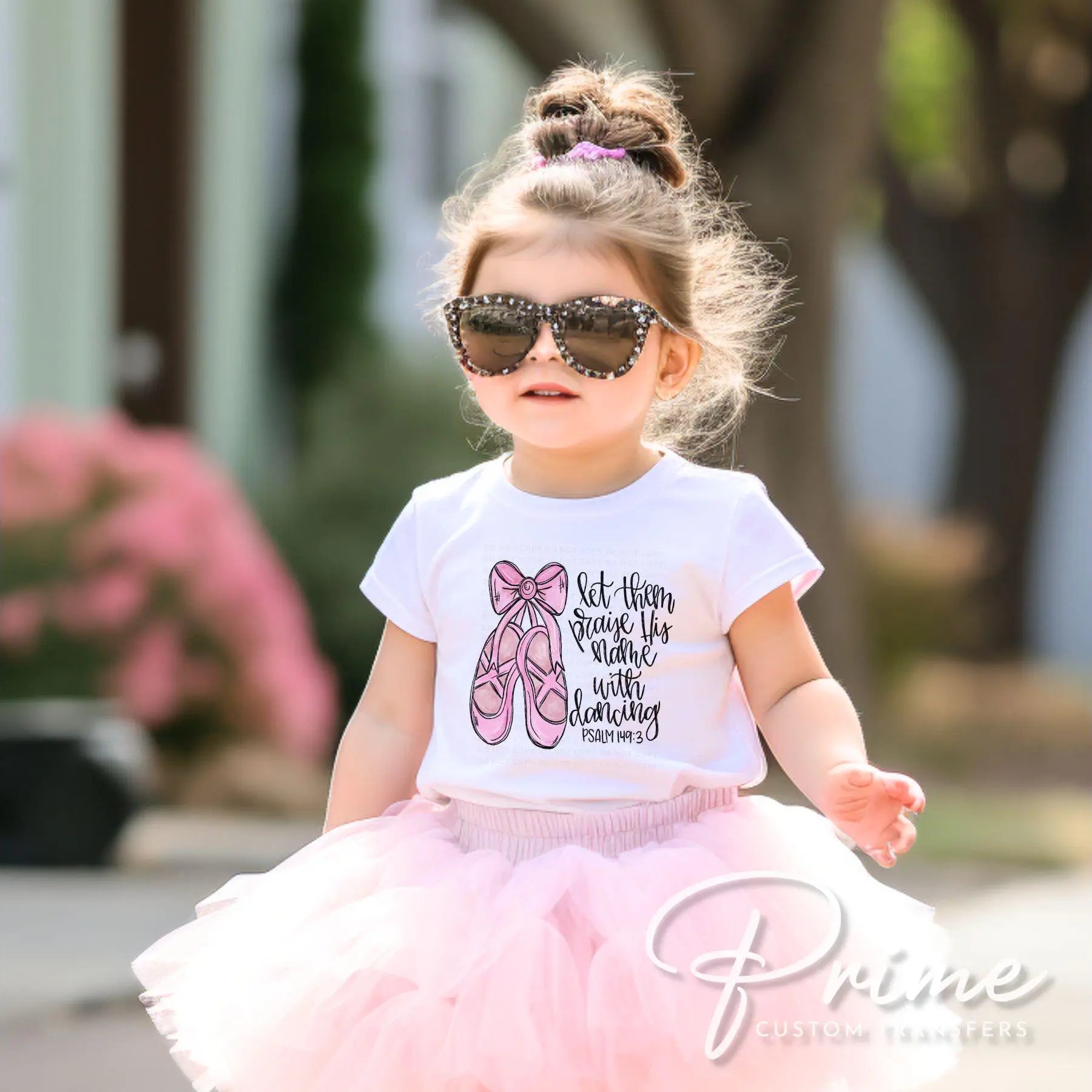 Dance DTF Transfer, Ready to Press, T-shirt Transfer, Heat Transfer, Direct to Film, Ballerina, Dance Mom, Bible Verse, Ballet, Psalm 149:3