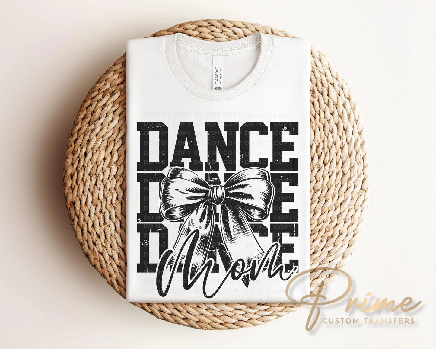 Dance DTF Transfer, Ready to Press, T-shirt Transfer, Heat Transfer, Direct to Film, Gift, Competition Weekend, Coquette, Bow Team Dance Mom