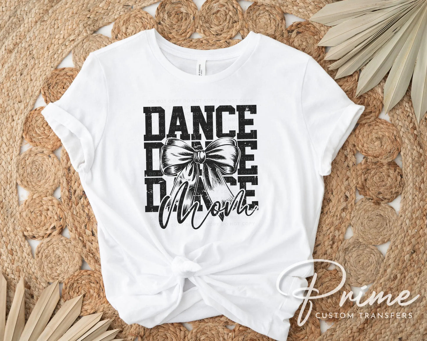 Dance DTF Transfer, Ready to Press, T-shirt Transfer, Heat Transfer, Direct to Film, Gift, Competition Weekend, Coquette, Bow Team Dance Mom