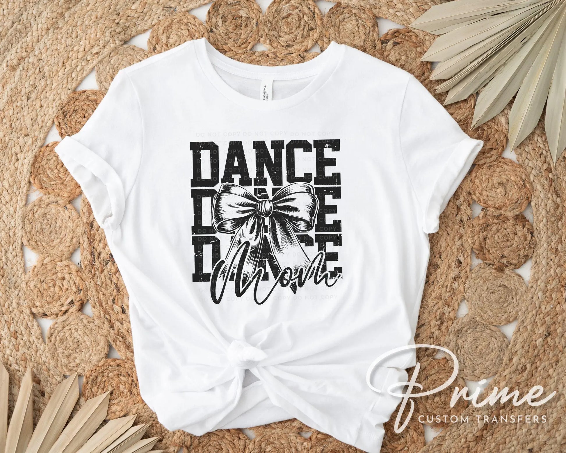 Dance DTF Transfer, Ready to Press, T-shirt Transfer, Heat Transfer, Direct to Film, Gift, Competition Weekend, Coquette, Bow Team Dance Mom