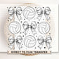 Volleyball DTF Transfers, Ready to Press, T-shirt Transfers, Heat Transfer, Direct to Film, Sports Mom, Mama, Coquette Volleyball Bows