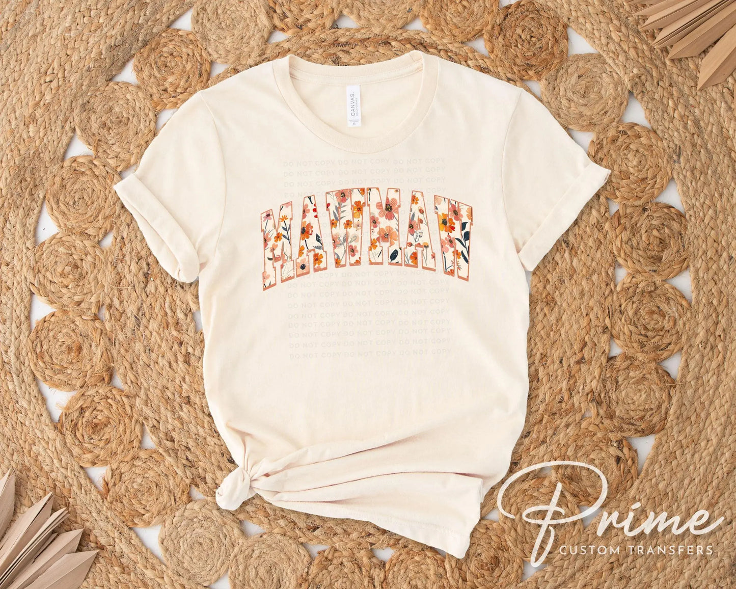 Mother's Day DTF Transfers, Ready to Press, T-shirt Transfers, Heat Transfer, Direct to Film, Motherhood, Flowers, Boho, Gift, Floral Mawmaw