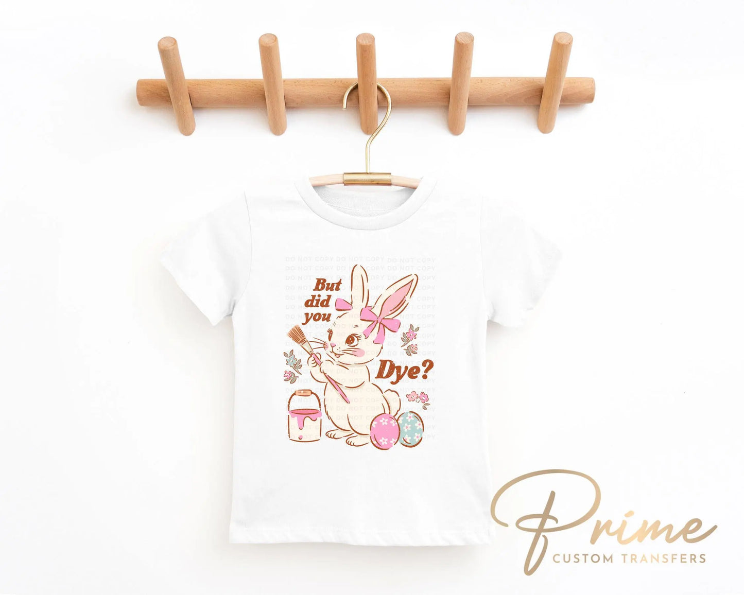 Easter DTF Transfer, Ready to Press, T-shirt Transfer, Heat Transfer, Direct to Film, Spring, Cute Easter Bunny, Eggs, Funny Easter Shirt