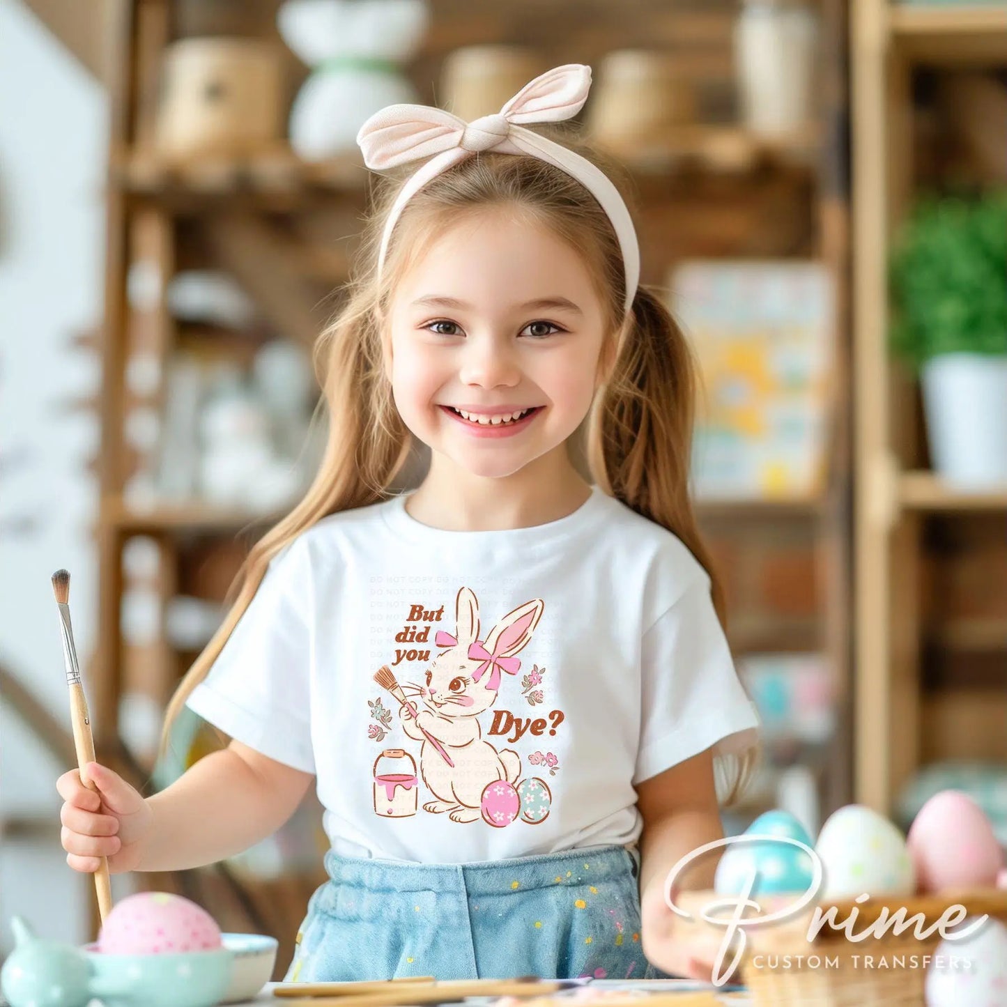 Easter DTF Transfer, Ready to Press, T-shirt Transfer, Heat Transfer, Direct to Film, Spring, Cute Easter Bunny, Eggs, Funny Easter Shirt