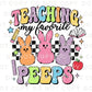 Easter DTF Transfer, Ready to Press, T-shirt Transfer, Heat Transfer, Direct to Film, School, Candy, Teacher, Teaching My Favorite Peeps