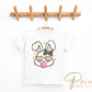 Easter DTF Transfer, Ready to Press, T-shirt Transfer, Heat Transfer, Direct to Film, Spring, Bow, Sunglasses, Bubble, Coquette Easter Bunny