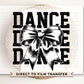 Dance DTF Transfer, Ready to Press, T-shirt Transfer, Heat Transfer, Direct to Film, Gift, Competition Weekend, Coquette Bow, Dance Team