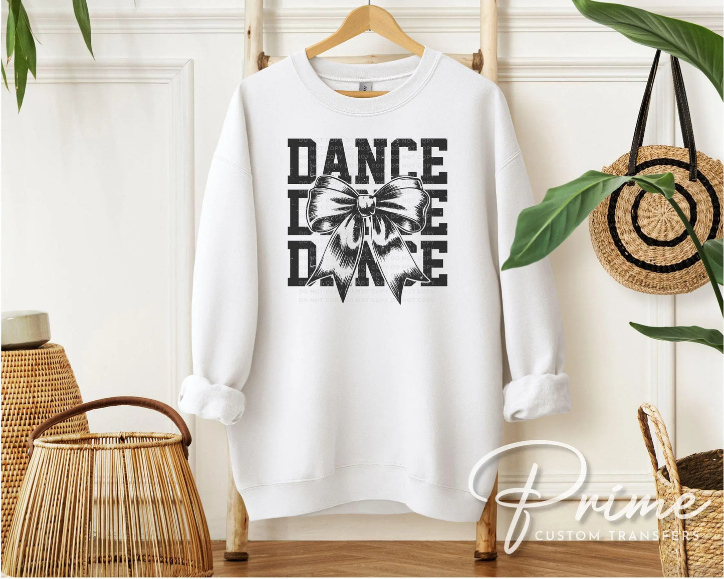 Dance DTF Transfer, Ready to Press, T-shirt Transfer, Heat Transfer, Direct to Film, Gift, Competition Weekend, Coquette Bow, Dance Team