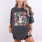 Easter DTF Transfer, Ready to Press, T-shirt Transfer, Heat Transfer, Direct to Film, Floral, Spring, Rabbit, Boho, Flowers, Easter Bunny