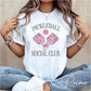 Pickleball DTF Transfer, Ready to Press, T-shirt Transfer, Heat Transfer, Direct to Film, Preppy, Brushstroke Pickleball Social Club