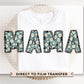 Mother's Day DTF Transfers, Ready to Press, T-shirt Transfers, Shirt Heat Transfer, Direct to Film, Doodle, Gift for Mom, Floral, Mama Daisy
