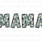 Mother's Day DTF Transfers, Ready to Press, T-shirt Transfers, Shirt Heat Transfer, Direct to Film, Doodle, Gift for Mom, Floral, Mama Daisy