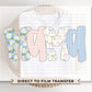 Mother's Day DTF Transfer, Ready to Press, T-shirt Transfer, Heat Transfer, Direct to Film, Spring, Girly, Floral Faux Quilted Coquette Mama