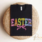 Easter DTF Transfer, Ready to Press, T-shirt Transfer, Heat Transfer, Direct to Film, Easter Shirt, Faux Embroidery Easter Coquette Bow
