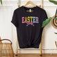 Easter DTF Transfer, Ready to Press, T-shirt Transfer, Heat Transfer, Direct to Film, Easter Shirt, Faux Embroidery Easter Coquette Bow