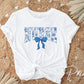 Nurse DTF Transfer, Ready to Press, T-shirt Transfer, Heat Transfer, Direct to Film, Hospital, Stethoscope, Floral Blue Toile Coquette Bow