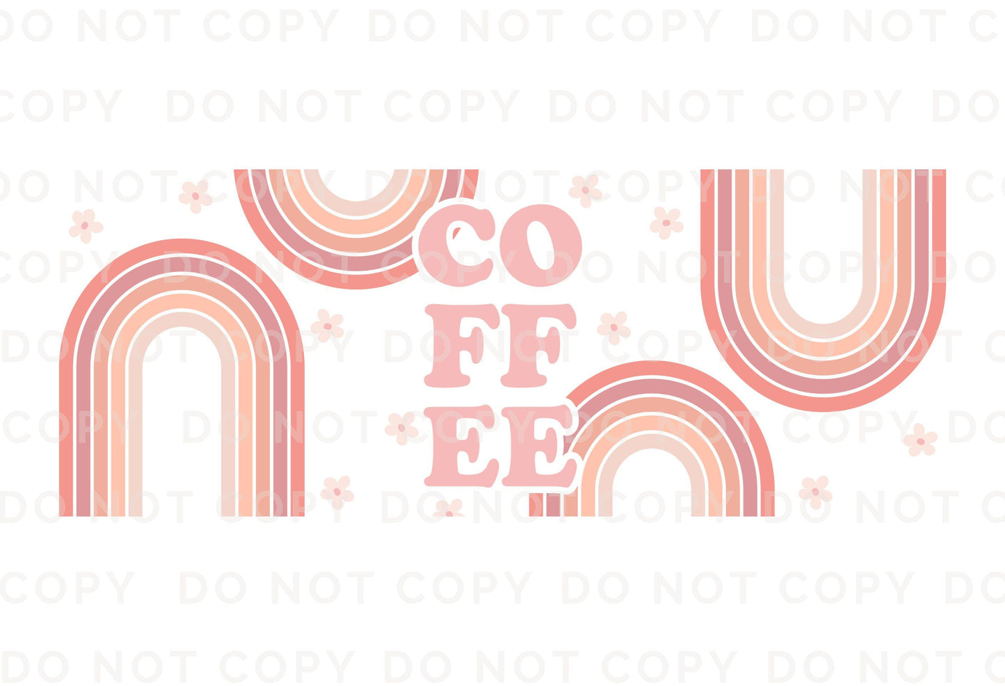 UV DTF Libbey 16oz Cup Wrap Sticker, Ready to Apply, No Heat, Permanent Adhesive, Waterproof, Glass Can, Rainbow, Mom Life, Boho Coffee