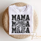 Mother's Day DTF Transfer, Ready to Press, T-shirt Transfer, Heat Transfer, Direct to Film, Gift for Mom, Mama Coquette Checkered Bow