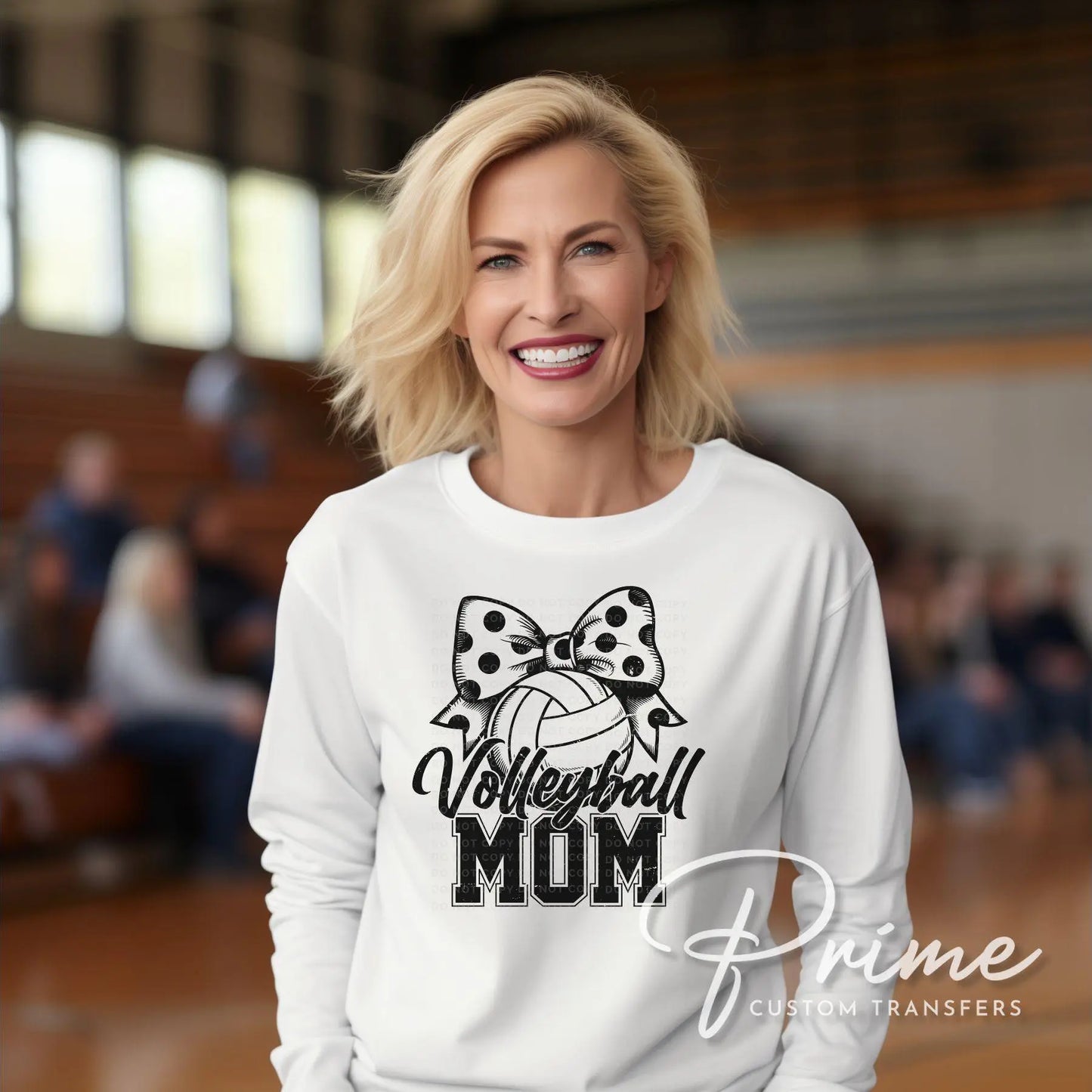 Volleyball DTF Transfers, Ready to Press, T-shirt Transfers, Heat Transfer, Direct to Film, Sports Mom Apparel, Coquette Volleyball Bow