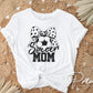 Soccer Mom DTF Transfer, Ready to Press, T-shirt Transfers, Heat Transfer, Direct to Film, Cold Peel, Sports Mom, Girly, Coquette Soccer Bow