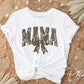 Mother's Day DTF Transfer, Ready to Press, T-shirt Transfer, Heat Transfer, Direct to Film, Hunting Mama Camo, Trendy Aesthetic, Camouflage