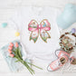 Easter DTF Transfer, Ready to Press, T-shirt Transfer, Heat Transfer, Direct to Film, Spring, Religious, Jesus, Lamb, Coquette Easter Bow