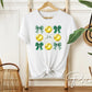 Softball DTF Transfers, Ready to Press, T-shirt Transfers, Heat Transfer, Direct to Film, Sports Mom, Softballs and Green Bows, Coquette