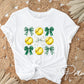 Softball DTF Transfers, Ready to Press, T-shirt Transfers, Heat Transfer, Direct to Film, Sports Mom, Softballs and Green Bows, Coquette