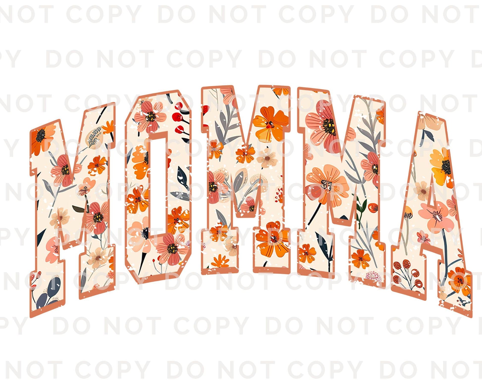 Mother's Day DTF Transfers, Ready to Press, T-shirt Transfers, Heat Transfer, Direct to Film, Motherhood, Flowers, Boho, Gift, Floral Momma