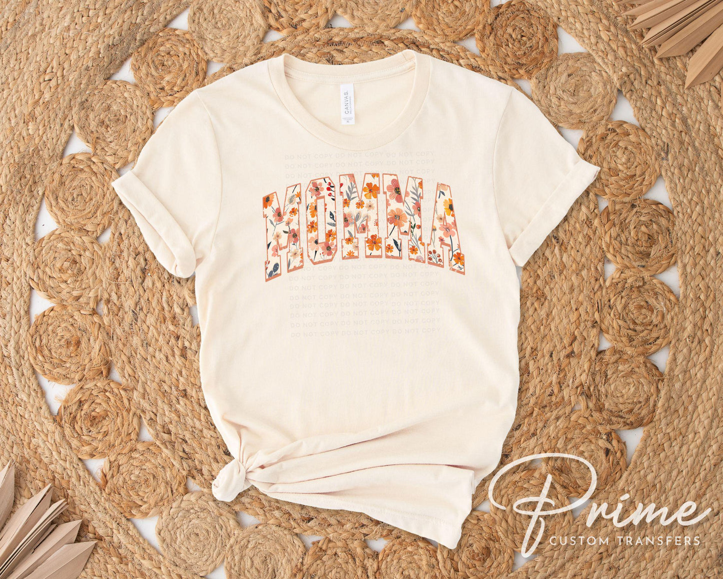 Mother's Day DTF Transfers, Ready to Press, T-shirt Transfers, Heat Transfer, Direct to Film, Motherhood, Flowers, Boho, Gift, Floral Momma