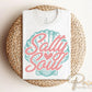 Salty Soul DTF Transfer, Ready to Press, T-shirt Transfers, Heat Transfer, Direct to Film, Beach, Summer Time, Vacation, Sea Shell, Tropical
