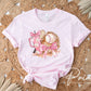 Pink Coquette Baseball DTF Transfers, Ready to Press, T-shirt Transfers, Heat Transfer, Direct to Film, Sports Tshirt, Bow, Girly, Tumbler