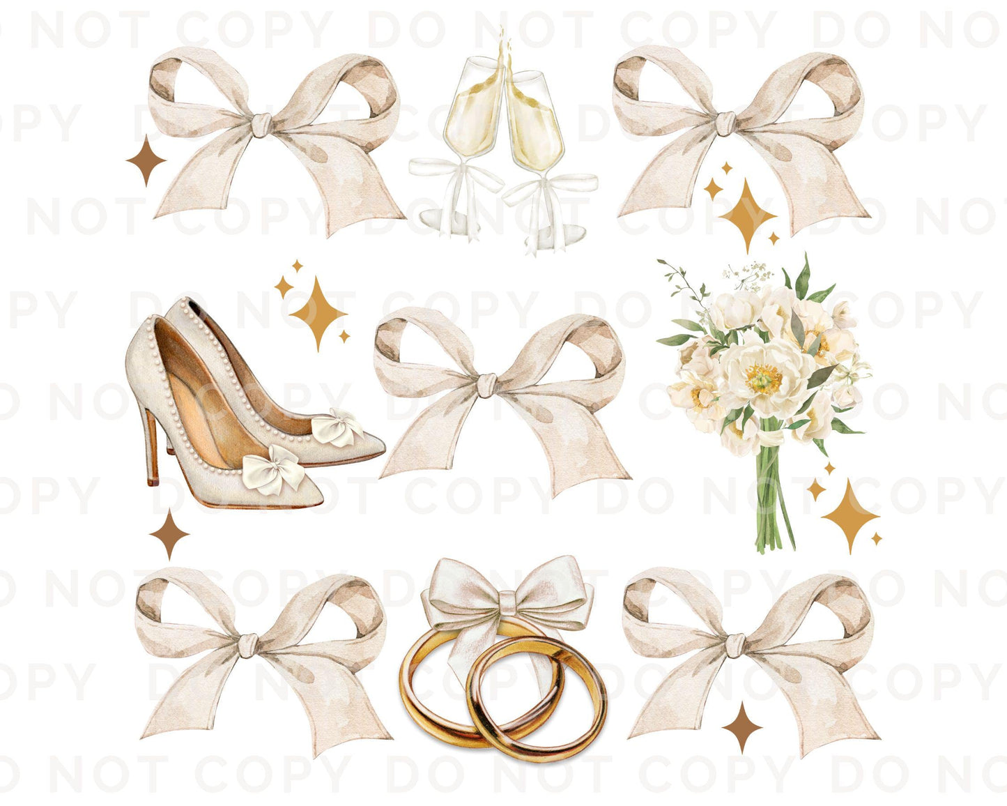 Bride DTF Transfer, Ready to Press, T-shirt Transfer, Heat Transfer, Direct to Film, Wedding, Bach, Bachelorette, Coquette Bridal Bows